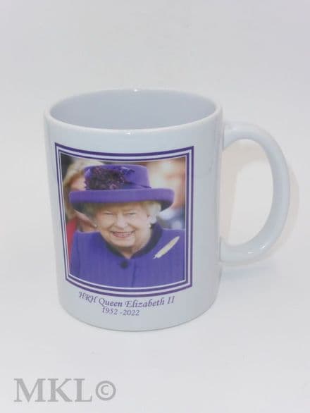 Commemorative Mug - HRH Queen Elizabeth II 1952-2022