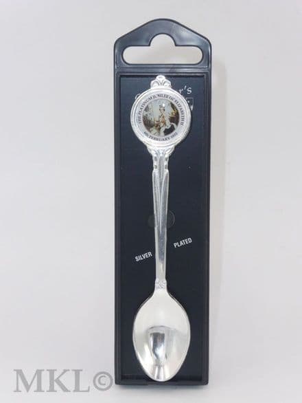 Commemorative Silver Plated Teaspoon - HM The Queen's Platinum Jubilee (Type A)