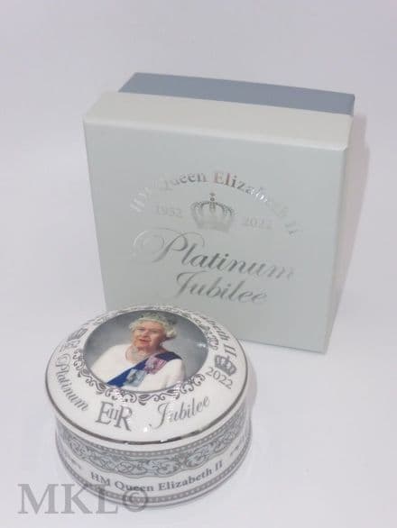 Commemorative Trinket Box - HM The Queen's Platinum Jubilee (Type A)