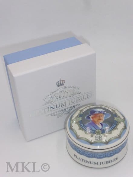 Commemorative Trinket Box - HM The Queen's Platinum Jubilee (Type B)
