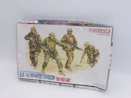 Dragon Plastic 1/35th Kit No 3015 - US 1st Infantry Division "BIG RED ONE"