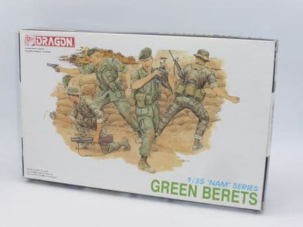 Dragon Plastic 1/35th Kit No 3309 - Green Berets "NAM Series"