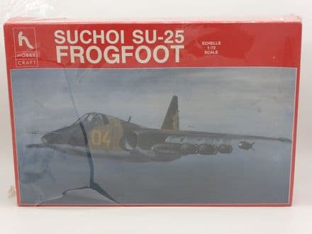 Hobby Craft Suchoi SU-25 Frogfoot Plastic Model Kit Number HC1382