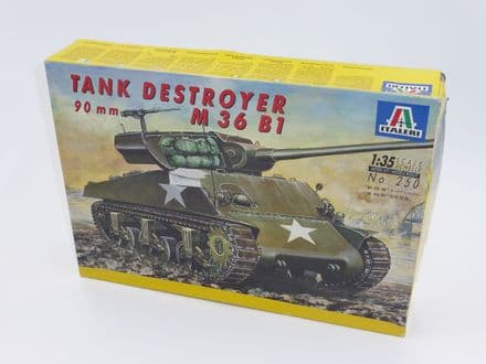 Italeri Tank Destroyer M36 B1 Plastic Model Kit Number 250