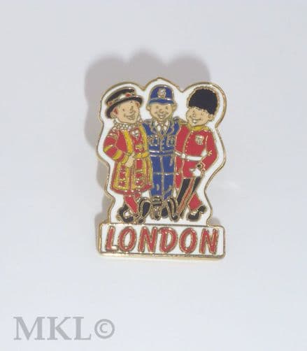 Lapel Pin Badge - Beefeater, Policeman & Guard