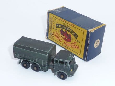 Matchbox Moko Lesney General Service Military Lorry 62 Poor Condition