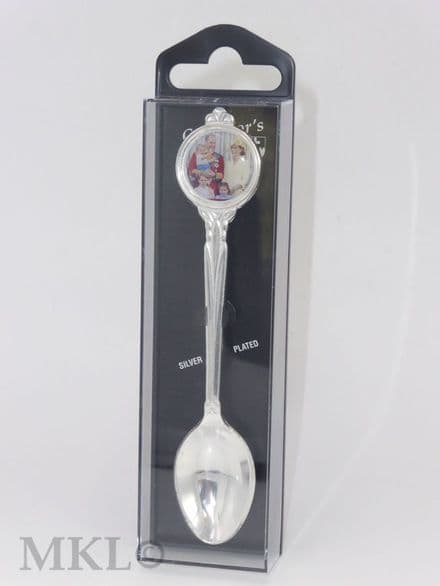 Silver Plated Teaspoon - HRH Prince William & Family