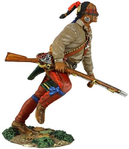 WB16008 Eastern Woodland Indian Running with Musket