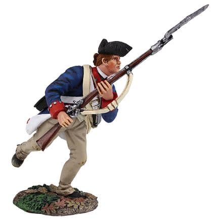 WB16022 Continental Line/1st American Regiment Charging with Bayonet 1777-1787