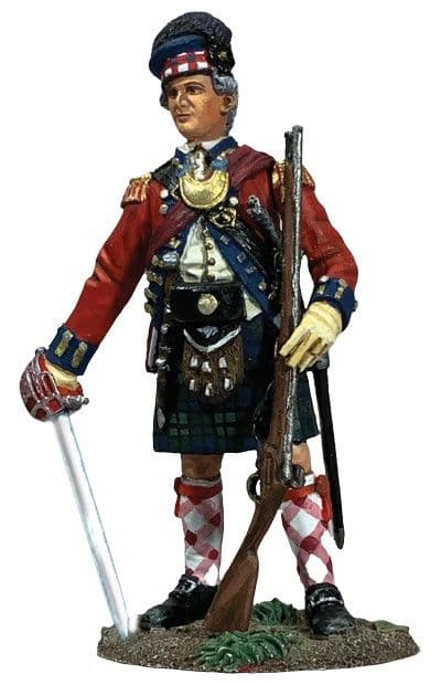 WB16115 Art of War: 84th Reg. Officer, Royal Highland Emigrants,1777 (Not released, Pre order Only)