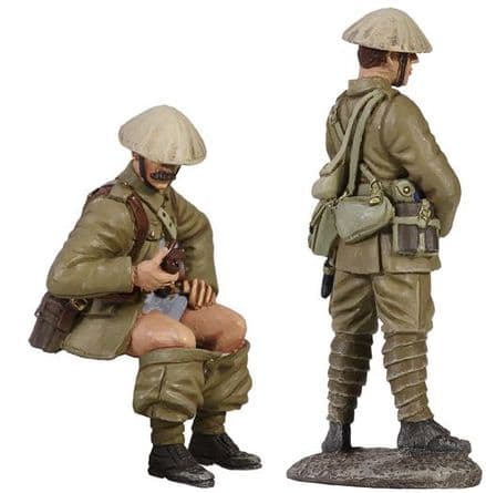 WB23045 1916 British Infantry Trench Lift Set "When Nature Calls"