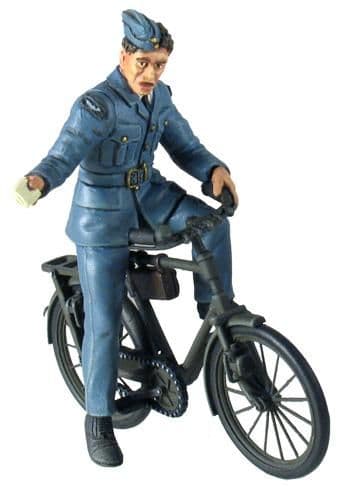 WB25024 RAF Ground Crewman on Bicycle