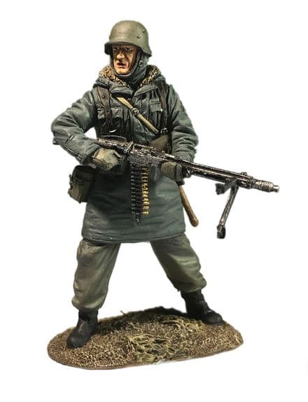 WB25069 Waffen SS Grenadier in Kharkov Parka with MG42