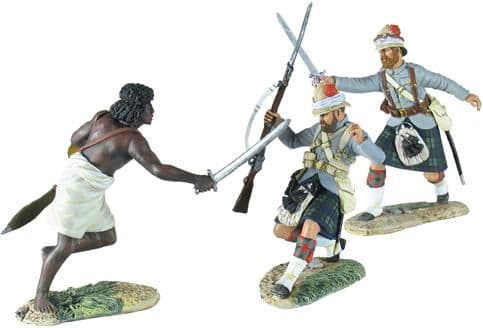 WB27012 Not Today British Highlander and Madhist Attacking Limited Edition