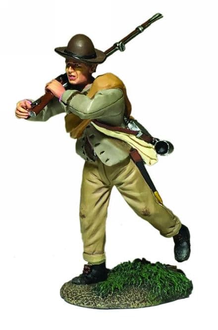 WB31266 Confederate Infantry Advancing at Right Shoulder Steadying Musket