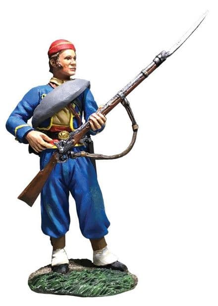 WB31297  Union Infantry 146th NY Zouave Reaching for Cap