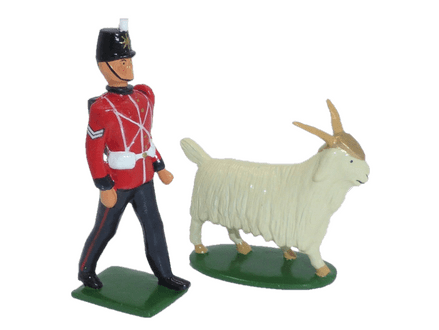 WB40193- Fort Henry Guard- Goat- Mascot-  Handler