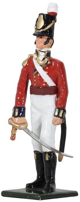 WB44061 British Infantry King's 8th Regiment of Foot, Officer, War of 1812/Napoleonic Wars