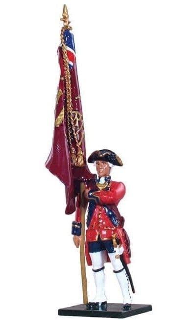 WB47004 - British Ensign 1st Foot Guards, King's Colour Guards, 1754-1763 (Special Offer)