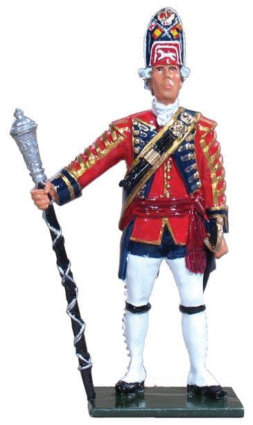 WB47005 - British Drum Major, 1st Foot Guards, 1754-1763