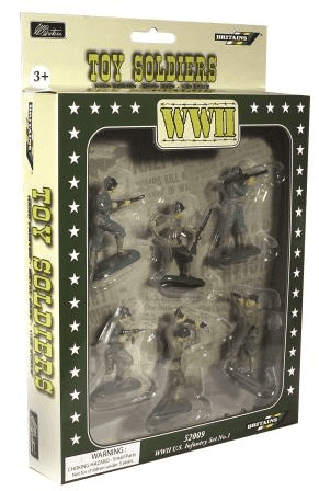 WB52009 William Britains Super Deetail WW11 U.S. Infantry Plastics