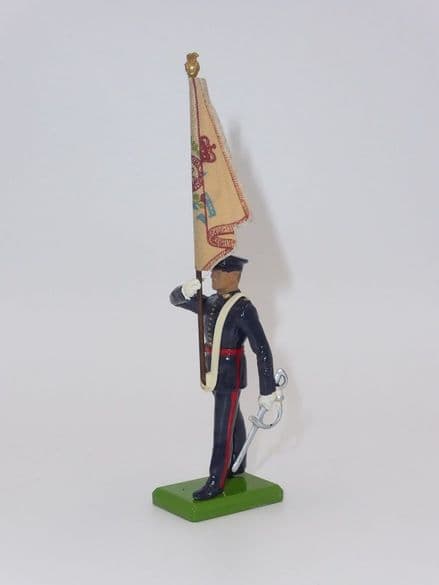 William Britain Cheshire Regiment Standard Bearer Regimental Colour