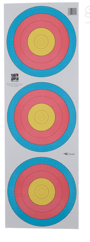 Avalon 60cm 3 Spot WA Licensed Target Faces Pack of 50