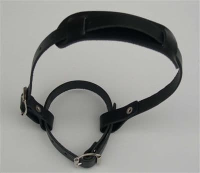 GOMPY leather bow sling, buckle on bow