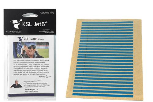KSL Single Fletching Tape Strips (52 Strips)