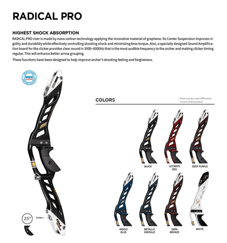 Win & Win Radical Pro 25 Riser New 2020