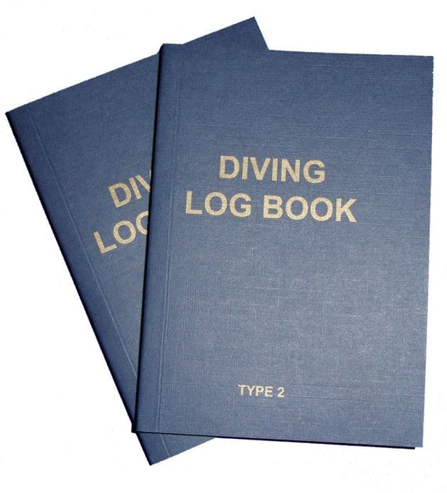 PDC 10 BOOK LOGBOOK DIVING <BR> TYPE 2