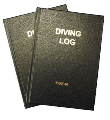 PDC 10 BOOK LOGBOOK DIVING <BR> TYPE 4A