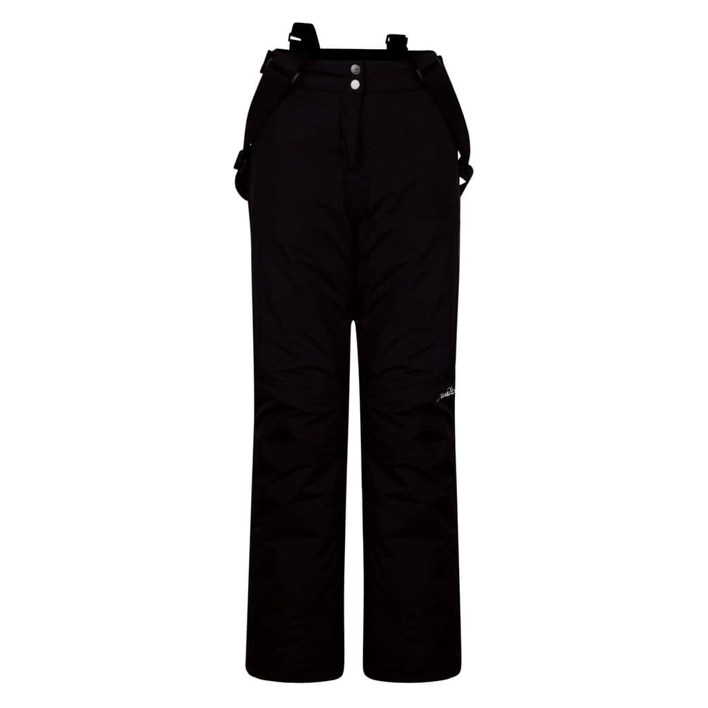 DARE2B Womens ATTRACT III Ski Pants Salopettes in Textured BLACK Size 8 ...