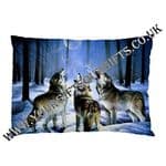 Fantasy Wolf Wolves Howling Themed Pillow Cases