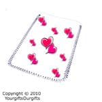 Personalised Hearts Phone Pouch