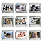 Personalised Nomination Italian Photo Charm Links 9mm (9 pack)