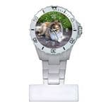 Personalised Nurses Watch Fob Watch, Veterinary Staff, Medical Staff etc - 8 Colour Options