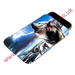 Personalised Wolf Mobile Phone Pouch | Wolf Call