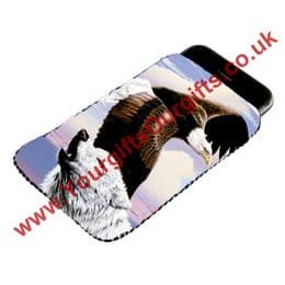 Wolf and Eagle Personalised Phone Pouch