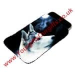 Wolf At Moonlight Mobile Phone Pouch | Wolf Gifts