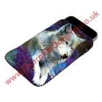 Wolf Phone Pouches Personalised