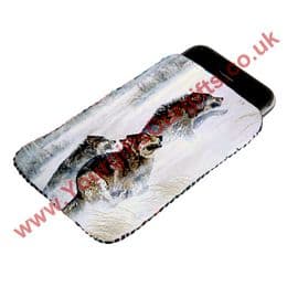 Wolf Run Personalised Phone Pouch