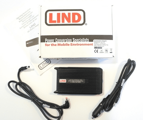 Lind CF-LND1224A Panasonic Toughbook 12-32 Vdc Car Charger - New