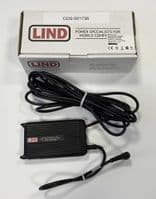 Lind Panasonic Toughbook Toughpad 12v Car Charger Hardwire - New