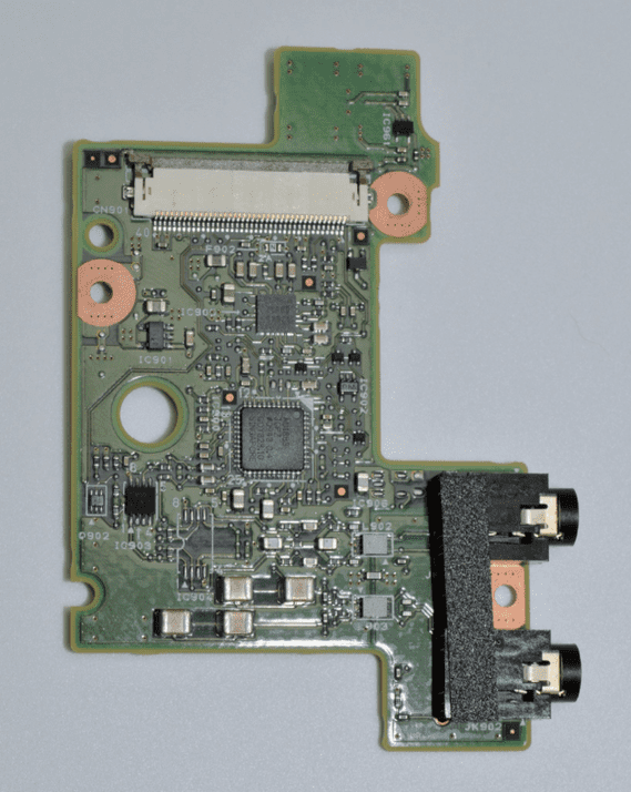 Panasonic Toughbook Audio PCB for CF-19 P/N: DFUP1718ZB(2)