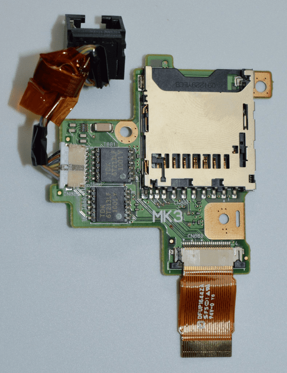 Panasonic Toughbook SD Card Reader & Network Card for CF-19 Mk3 & Mk4 P/N DFUP1719ZBTL(7)