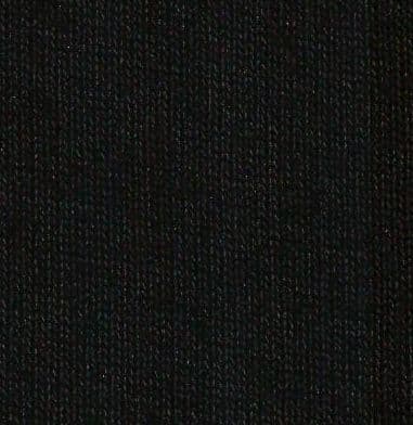 9653 - Cotton/Polyester 1 x 1 rib, BLACK