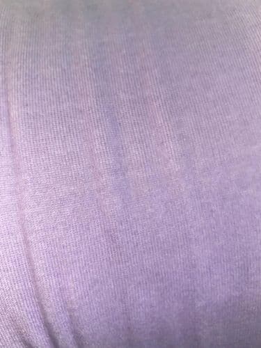 9653- Cotton/Polyester 1 x 1 Rib  Lilac